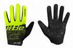 Rukavice FORCE MTB SWIPE letní,černo-fluo