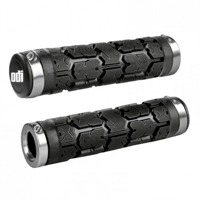 Gripy MTB ODI Rogue Lock-On Bonus Pack Black/Silver