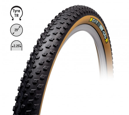 Plášť TUFO MTB XC14 TR 29"x2,25,kevlar,bezdušový béžový