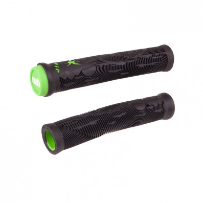 Gripy BMX ODI Hucker Flangeless Black/Green