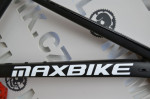 Rám Maxbike M909 2021 Boost 19" černý matný + osa