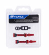 Ventilky FORCE pro bezdušový systém 2xFV 44mm,červené