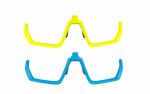 Brýle FORCE DRIFT fluo-černé, modrá kontrastní revo sklo