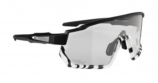 Brýle FORCE DRIFT černo-zebra,fotochromatické sklo