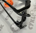 Rám Maxbike M709 2022 19" černý mat + šedá Boost + osa