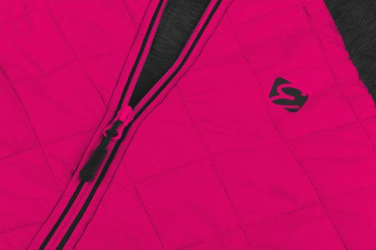 ETAPE - dámská bunda/mikina SIERRA 2.0, růžová/černá