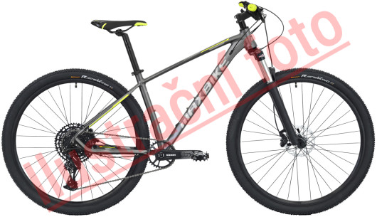 Kolo MAXBIKE Musala Sram NX M709 29", šedý+žlutá, vel. 19"