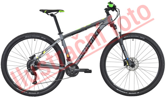 Kolo MAXBIKE Taal 29", šedý mat+zelená, vel. 19"