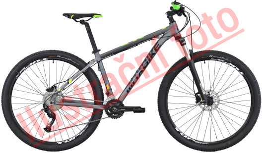 Kolo MAXBIKE Toba 27,5", šedý mat+zelená, vel. 21"