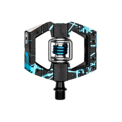 Pedály CRANKBROTHERS Mallet Enduro LS Splatter Paint Blue