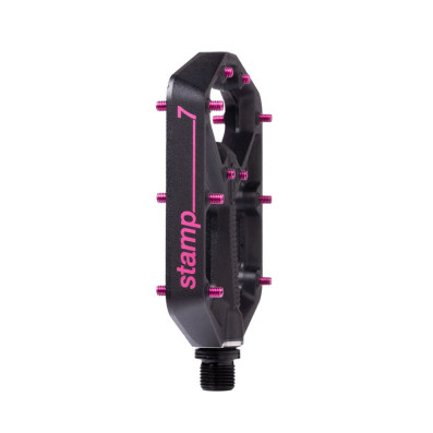 Pedály CRANKBROTHERS Stamp 7 Large Black/Pink