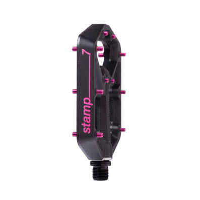 Pedály CRANKBROTHERS Stamp 7 Large Black/Pink