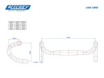 Řidítka silniční RITCHEY COMP curve AL6061 31,8 /420 mm / 128 mm drop
