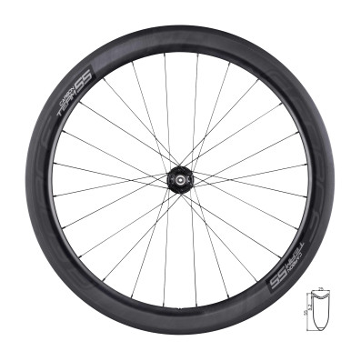 Kolo zadní silniční FORCE TEAM KARBON 55 galuskové
