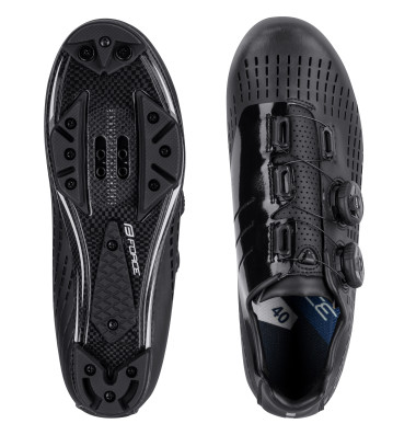 Tretry FORCE MTB REVOLT CARBON, černé