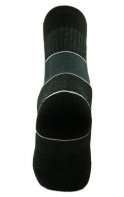 Ponožky dětské HAVEN TREKKING černo/zelené černo/šedé 2 páry