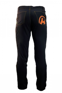Kalhoty dlouhé unisex HAVEN FUTURA NEO černo/oranžové