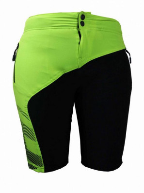 Kalhoty krátké unisex HAVEN PURE černo/zelené