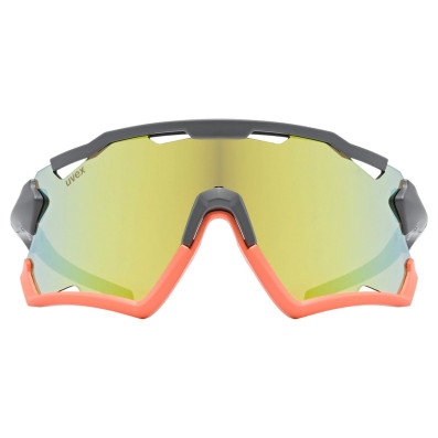 UVEX BRÝLE SPORTSTYLE 228, GREY - ORANGE MAT (5316)