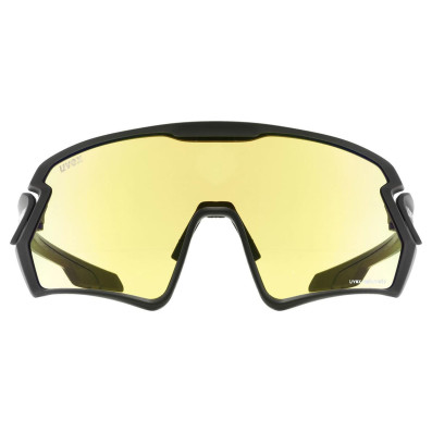 UVEX BRÝLE SPORTSTYLE 231 V BLACK MAT / LITEMIRROR RED (CAT. 1-3)