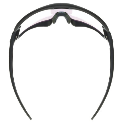 UVEX BRÝLE SPORTSTYLE 231 V BLACK MAT / LITEMIRROR RED (CAT. 1-3)