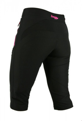 Kalhoty 3/4 dámské HAVEN ENERGY Treeq černo/růžové