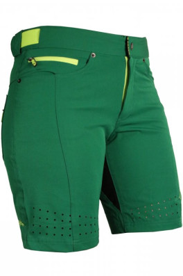 Kalhoty krátké dámské HAVEN AMAZON zeleno/žluté s cyklovložkou