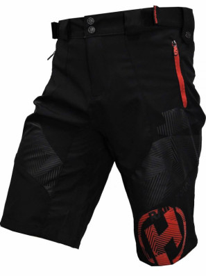 Kalhoty krátké pánské HAVEN RAINBRAIN černo/červené