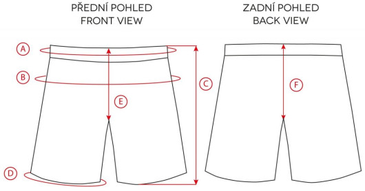 Kalhoty krátké pánské HAVEN NAVAHO SLIMFIT zeleno/žluté s cyklovložkou