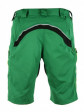 Kalhoty krátké pánské HAVEN NAVAHO SLIMFIT zeleno/žluté s cyklovložkou