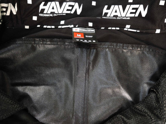 Kalhoty dlouhé unisex HAVEN RAINBRAIN LONG černo/červené