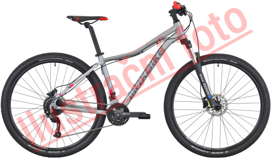 Kolo Maxbike Apo Lady 27,5", šedý mat+červená