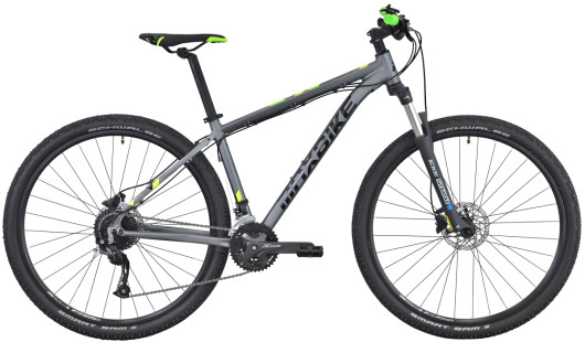 Kolo Maxbike Taal 29", šedý mat+zelená