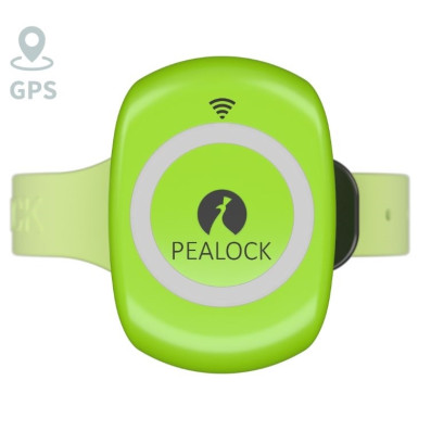 Zámek PEALOCK 2, elektronický s GPS, zelený