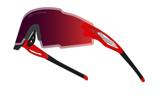 Brýle FORCE MANTRA červené, červené polarizační sklo