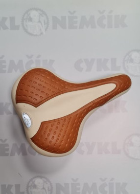 Sedlo Selle Bassano KOSMOS -VINTAGE -dámské, hnědé