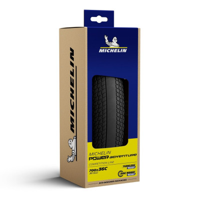 MICHELIN POWER ADVENTURE BLACK TS TLR V2 KEVLAR 700X42C