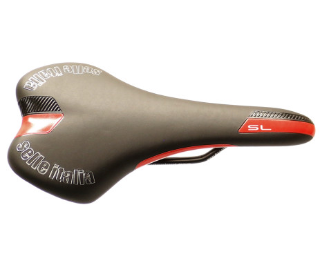 Sedlo Selle Italia SL černo-červené