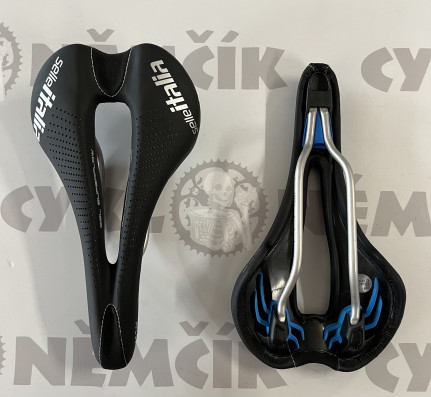 Sedlo Selle Italia SLR GEL SuperFlow Titan černé