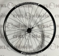 Výplet 622/28" zadní, ráfek Rocky Disc černý, náboj Shimano TX505 centerloc, 32