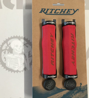 Gripy RITCHEY WCS ERGO Lock červené