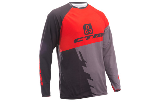 Dres CTM 2017 Enduro line, čierna/červená XXL