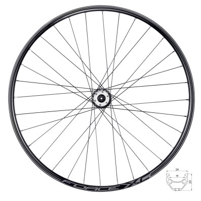 Kolo přední FORCE XC DISC CL 622x19 F804322 32d