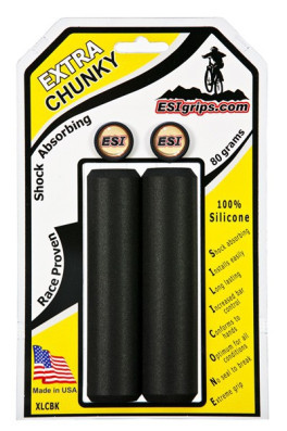 Gripy ESIgrips Chunky EXTRA, 80g, černé