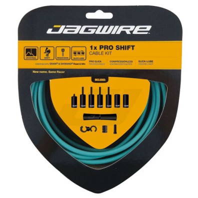 JAGWIRE SADA 1X PRO SHIFT KIT BÍLÁ