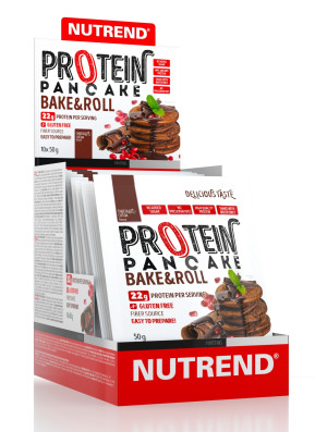 NUTREND PROTEIN Pancake 10x 50 g bez příchuti