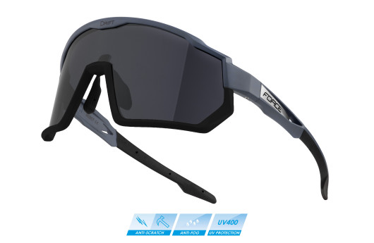 Brýle Force DRIFT šedo-černé,černé kontrast.sklo