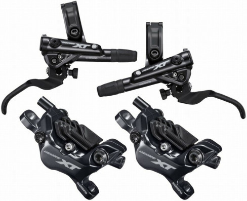 Brzda kotoučová SHIMANO XT M8120 komplet