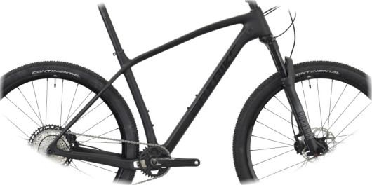 Rám Maxbike carbon 29er CMF9900 17", vč.laku + pevná osa