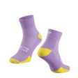 Ponožky FORCE EDGE, fialovo-fluo
